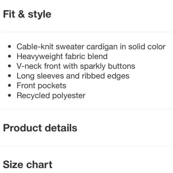 NEW Target A New Day Cardigan Chunky Sweater Cream - Picture 11 of 11